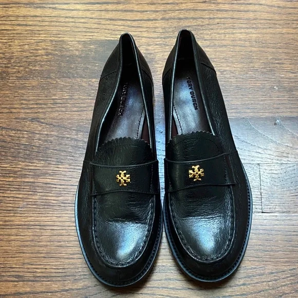 Women’s Tory Burch Classic Loafer Perfect Black Size 7.5 - Picture 1 of 8